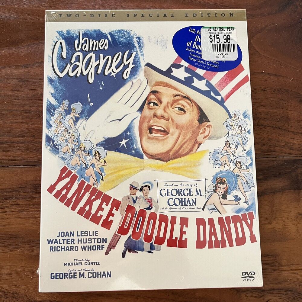 Yankee Doodle Dandy James Cagney 2 Disc DVD Special Edition Warner Bros. Sealed